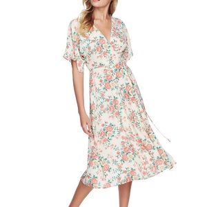 1. State floral wrap dress size 8 NWT $ 129